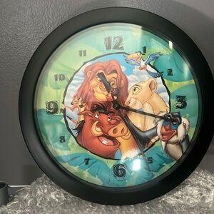 Disney Lion king wall clock
